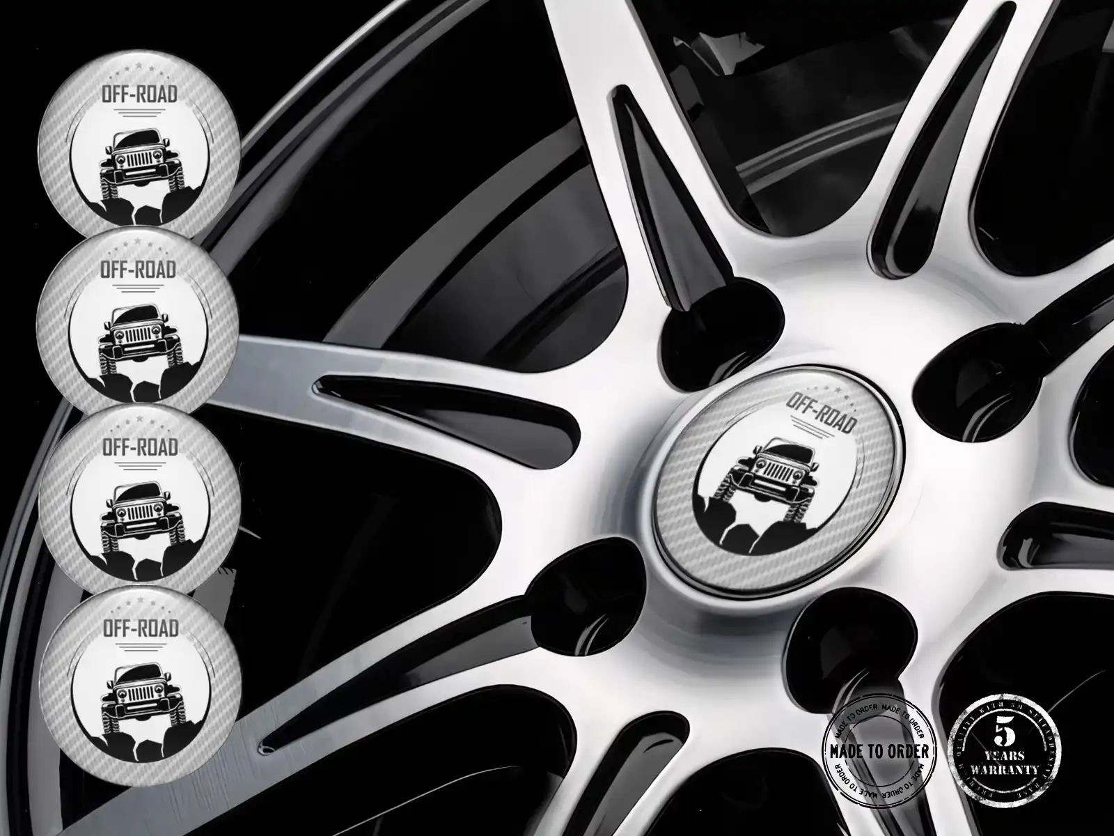 Badges Roues Premium Momentum Stellaire Cœur